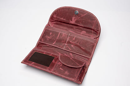 Crescent Curve | Handmade Leather Wallet